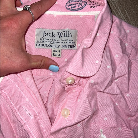 Light Pink Button down - Picture 2 of 2